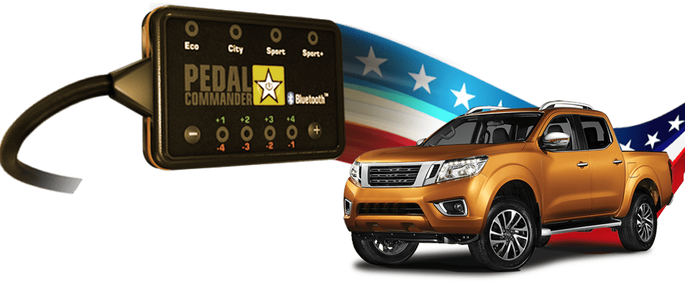 Nissan Frontier and the Pedal Commander, the only performance part to make it perfect