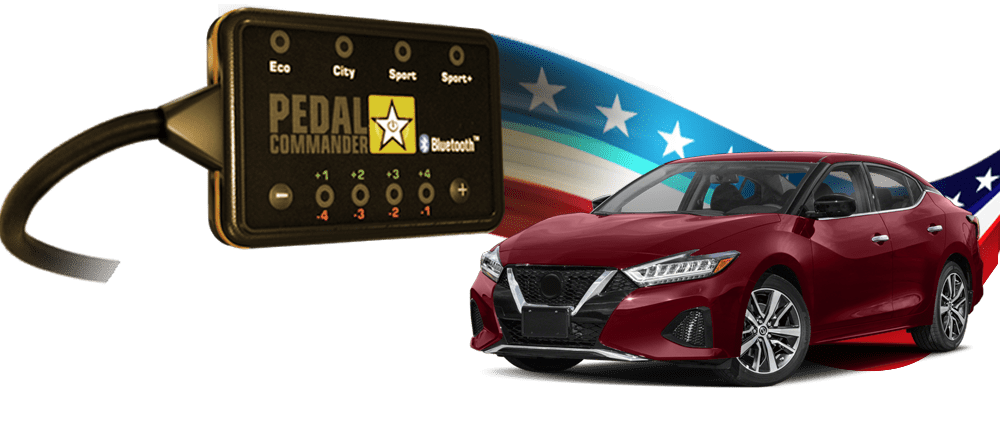 Nissan Maxima and the Pedal Commander, the only performance part to make it perfect