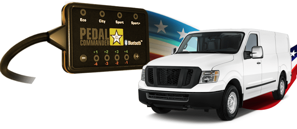 Nissan NV2500 and the Pedal Commander, the only performance part to make it perfect