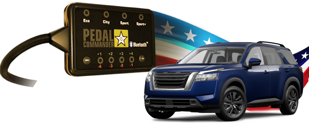 Nissan Pathfinder and the Pedal Commander, the only performance part to make it perfect