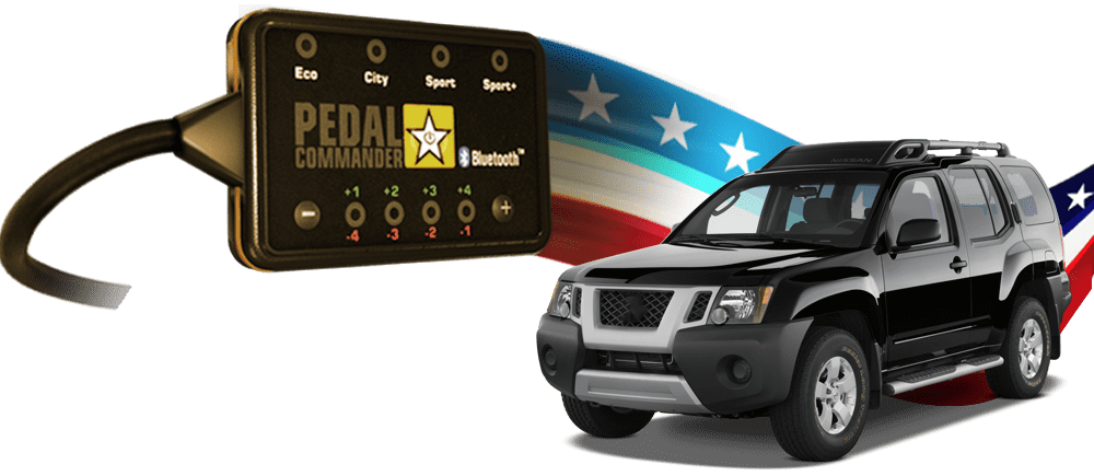 Nissan Xterra and the Pedal Commander, the only performance part to make it perfect