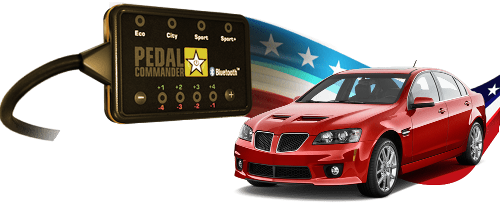 Pontiac G8 and the Pedal Commander, the only performance part to make it perfect