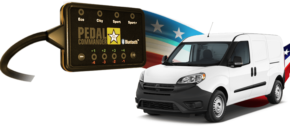 RAM Promaster City and the Pedal Commander, the only performance part to make it perfect