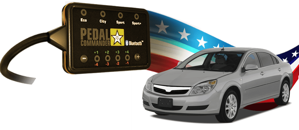 Saturn Aura and the Pedal Commander, the only performance part to make it perfect