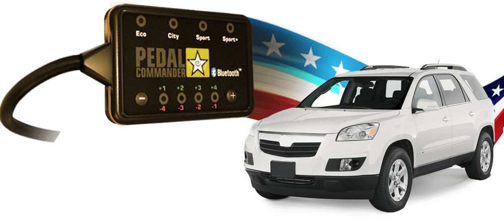 Saturn Outlook and the Pedal Commander, the only performance part to make it perfect
