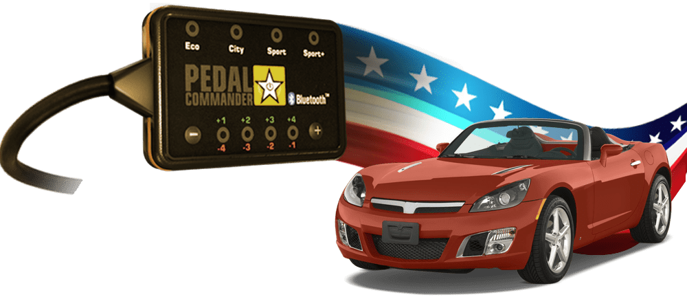 Saturn Sky and the Pedal Commander, the only performance part to make it perfect