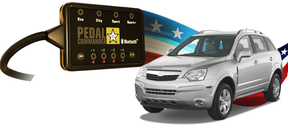 Saturn Vue and the Pedal Commander, the only performance part to make it perfect