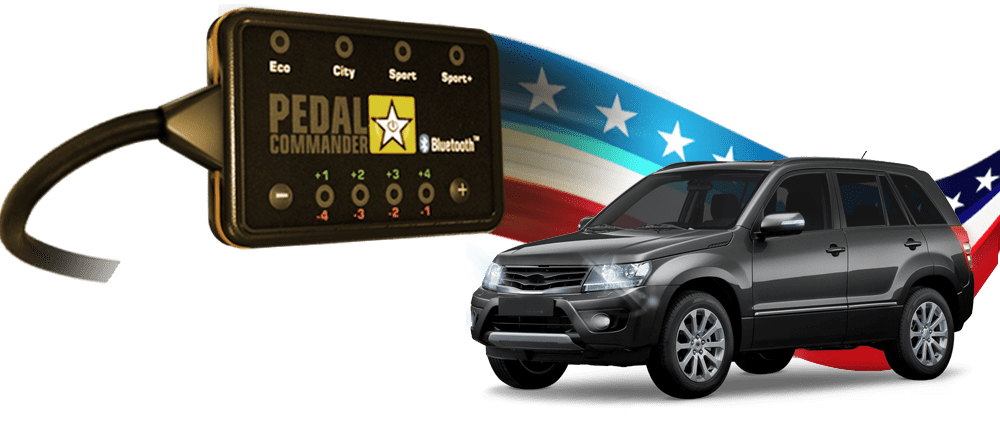Suzuki Grand Vitara and the Pedal Commander, the only performance part to make it perfect