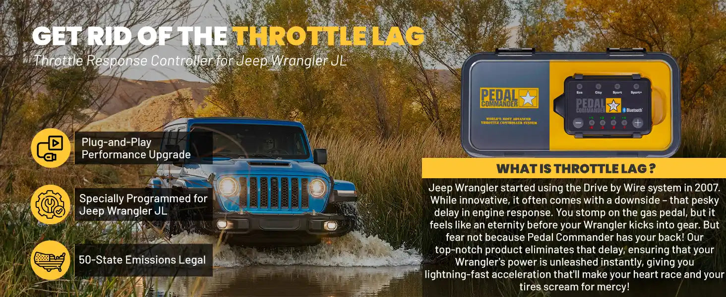 Jeep Wrangler 的踏板指挥官