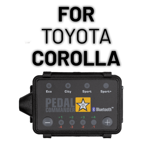 Solve your acceleration problems with Pedal Commander for Toyota Corolla